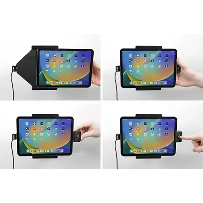 Aktive Halterung Brodit 736339 Tablet/UMPC Schwarz Auto Innenbereich
