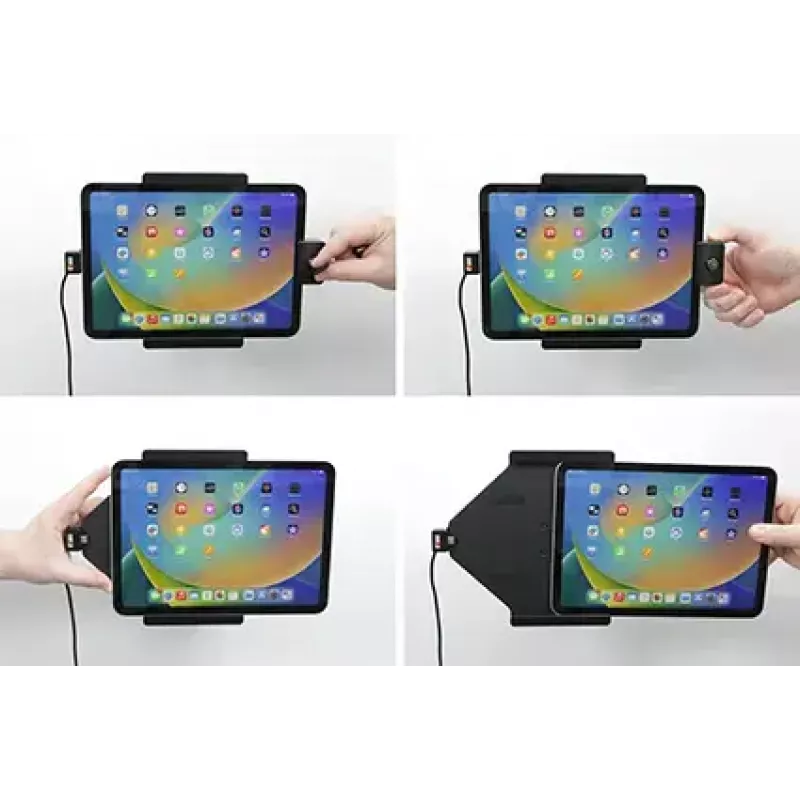 Aktive Halterung Brodit 736339 Tablet/UMPC Schwarz Auto Innenbereich