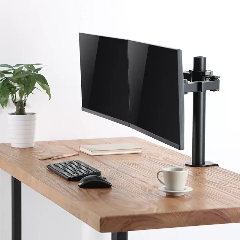 Monitorhalterung LogiLink BP0106 32 Zoll Tisch Schwarz