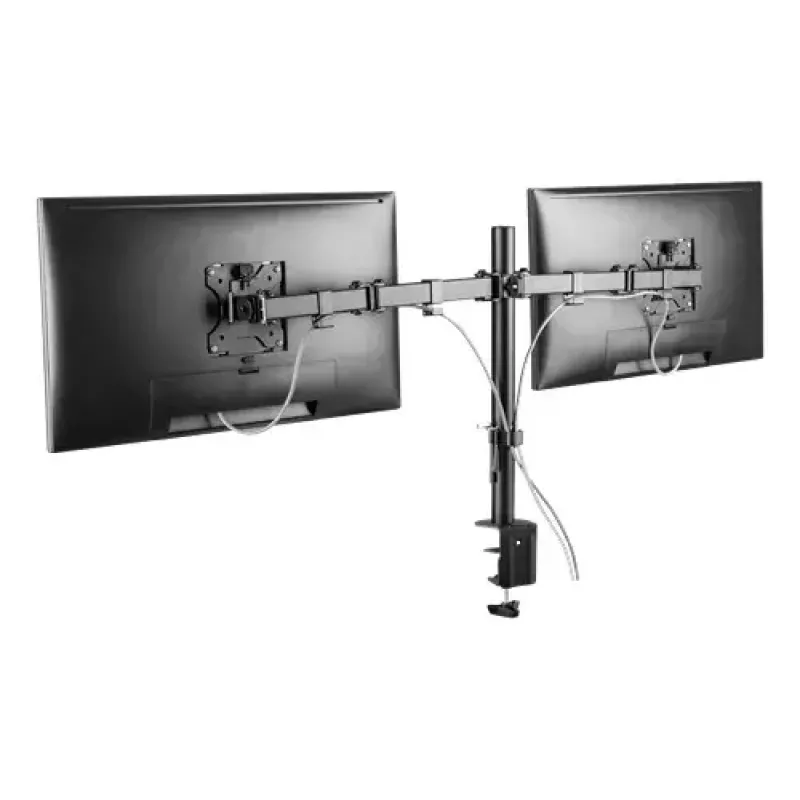 Monitorhalterung Deltaco GAM-040 81.3 cm (32 Zoll) Tisch Schwarz