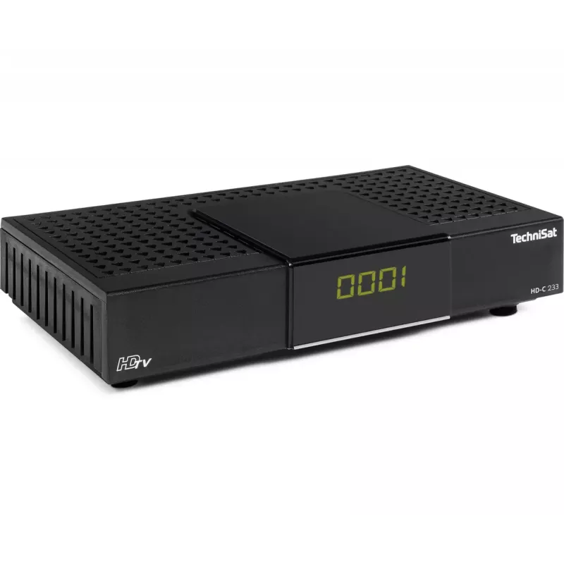 Kabelreceiver TechniSat HD-C 233 Schwarz DVB-C 1 Tuner
