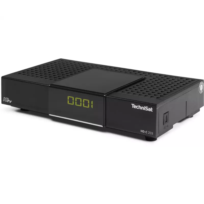Kabelreceiver TechniSat HD-C 233 Schwarz DVB-C 1 Tuner