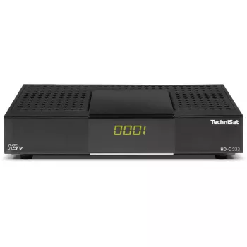 Kabelreceiver TechniSat HD-C 233 Schwarz DVB-C 1 Tuner