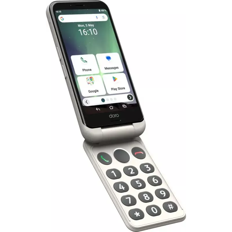 Smartphone Doro Aurora A20 4.5 Zoll 4 GB 64 GB Schwarz Weiß