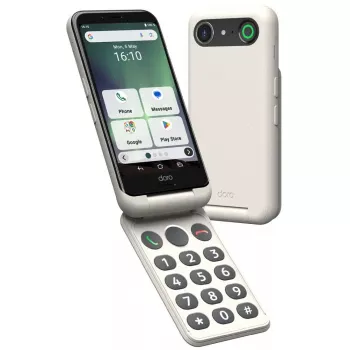 Smartphone Doro Aurora A20 4.5 Zoll 4 GB 64 GB Schwarz Weiß