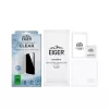 Bildschirmschutzfolie EIGER Mountain Glass Clear iPhone 15/15 Pro gehärtetes Glas