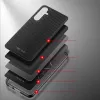 Handyhülle Nevox StyleShell NYLO Samsung Galaxy S24 Plus Schwarz 16,8 cm