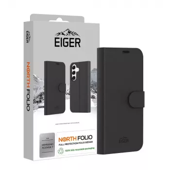 Wallet-Case EIGER EGCA00591 für Samsung Galaxy Xcover7 16.8 cm Schwarz