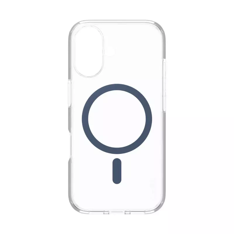 Cover PanzerGlass CARE by Flagship Hülle Transparent Urban Combat Blue MagSafe iPhone '24 6,1 Zoll