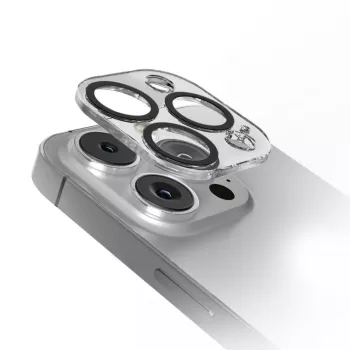 Bildschirm- und Kameraobjektivschutz SBS TECAMGLIP16PK für iPhone 16 Pro/Pro Max Kratzfest Transparent