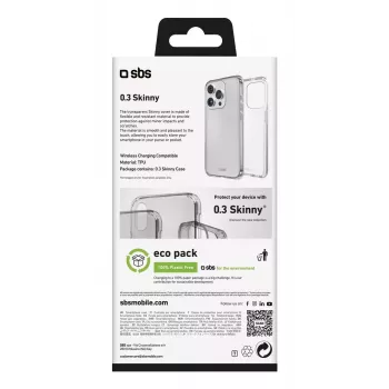 Handyhülle SBS TESKINIP1661PT für iPhone 16 Pro 16 cm Transparent