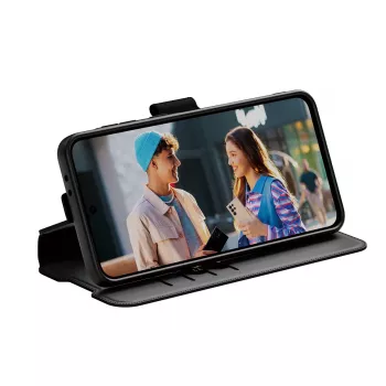 Wallet Case PanzerGlass Samsung Galaxy A26 5G Schwarz mit Kickstand