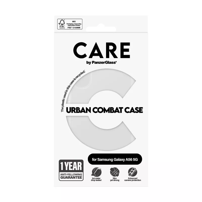 PanzerGlass CARE™ by ® Urban Combat Hülle Transparent Samsung Galaxy A56 5G