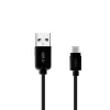 USB-Kabel SBS Mobile TECABLETYC1KPOS — USB A auf USB C, USB 2.0, 1 m, Schwarz
