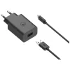 Motorola TurboPower 33W Headphones, Headset, Mobiltelefon, Smartphone Schwarz AC Schnellladung Innenbereich
