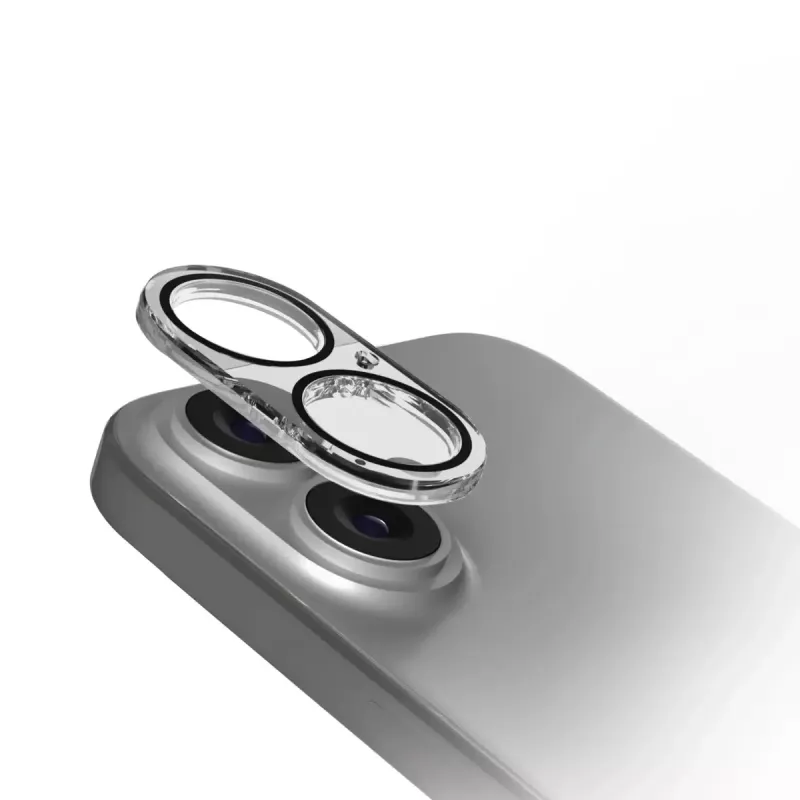 Bildschirm- und Kameralinsen-Schutzfolie SBS TECAMGLIP1763 für Apple iPhone 17/16 stoß- und kratzfest