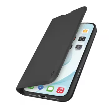 Wallet-Hülle SBS TEWALIP1763K für iPhone 17 Schwarz mit Tischständer