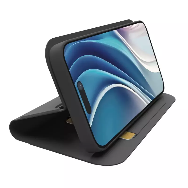 Wallet Case SBS TEWALIP1763PK für iPhone 17 Pro Schwarz mit Standfunktion