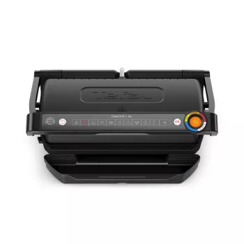Kontaktgrill Tefal Optigrill+ XL GC727810 2000W, rechteckig, einstellbarer Thermostat, schwarz, 445×365×175mm