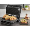 Kontaktgrill Tefal Optigrill+ XL GC727810 2000W, rechteckig, einstellbarer Thermostat, schwarz, 445×365×175mm
