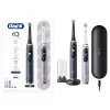 Rotierend-oszillierende Zahnbürste Oral-B iO 80363731 Schwarz Silber Erwachsene Zahnfleischpflege Sensitiv Aufhellung