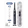Rotierend-oszillierende Zahnbürste Oral-B iO 80363731 Schwarz Silber Erwachsene Zahnfleischpflege Sensitiv Aufhellung