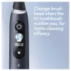 Rotierend-oszillierende Zahnbürste Oral-B iO 80363731 Schwarz Silber Erwachsene Zahnfleischpflege Sensitiv Aufhellung