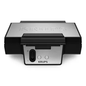 Waffeleisen KRUPS FDK2 — 2 Waffeln, quadratische Platten, 850 W, schwarz