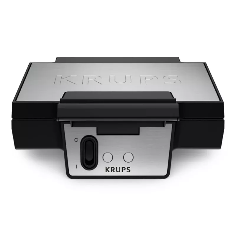 Waffeleisen KRUPS FDK2 — 2 Waffeln, quadratische Platten, 850 W, schwarz