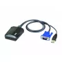 ATEN CV211 Laptop USB KVM Console Crash Cart Adapter