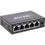 InLine Gigabit-Netzwerk-Switch 5-Port, 1 Gb/s, Desktop, Metallgehäuse, lüfterlos