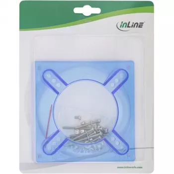 InLine Lüfteradapter Acryl 120mm auf 70/80/90mm für Kühlkörper