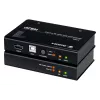 AV KVM Extender ATEN CE801 — USB True 4K HDMI über Cat6 (4K @ 70 m / FHD @ 100 m), HDMI & USB Typ-A, schwarz