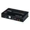 AV KVM Extender ATEN CE801 — USB True 4K HDMI über Cat6 (4K @ 70 m / FHD @ 100 m), HDMI & USB Typ-A, schwarz