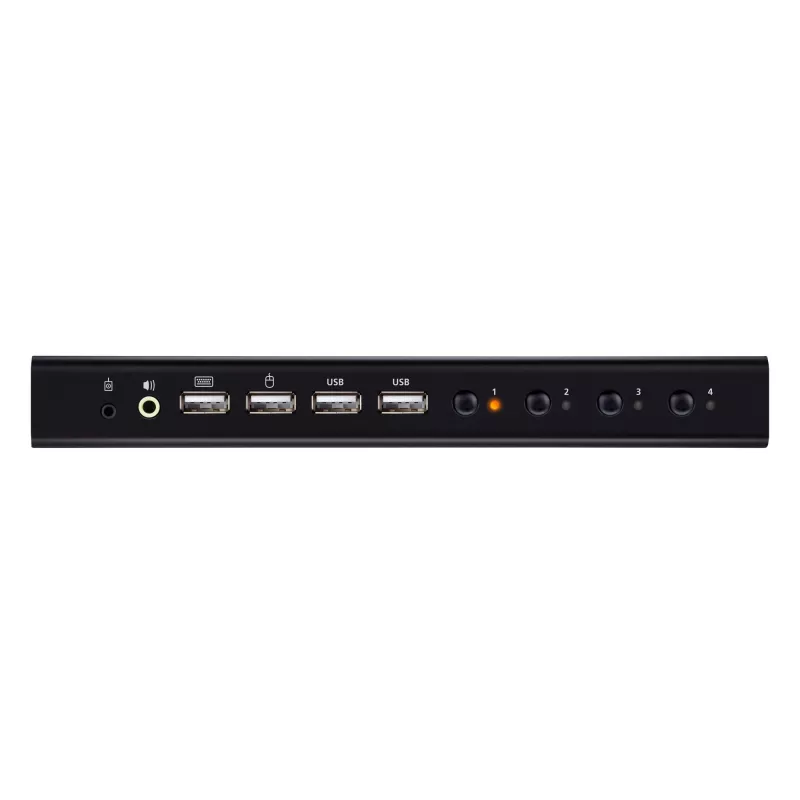 ATEN 4-Port USB 4K HDMI KVMP Switch USB Tastatur Maus Video