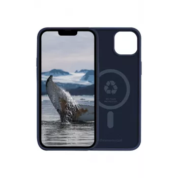 Cover dbramante1928 Monaco iPhone 14 Plus Pacific Blue Monochromatic