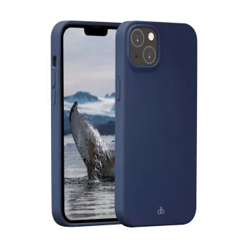 Cover dbramante1928 Monaco iPhone 14 Plus Pacific Blue Monochromatic