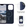 Cover dbramante1928 Monaco iPhone 14 Plus Pacific Blue Monochromatic