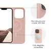 Cover dbramante1928 Monaco iPhone 14 Plus Pink Sand