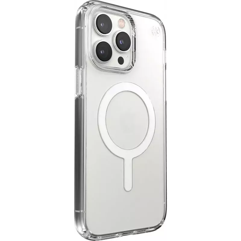 Speck Presidio Perfect Clear + MS Apple iPhone 14 Pro Max Clear - mit Microban Robust Case