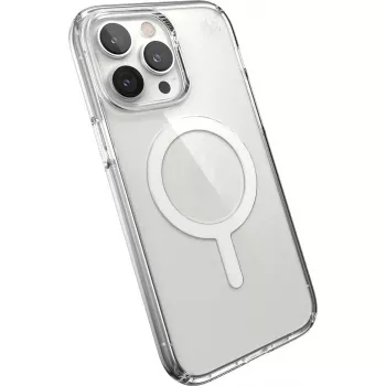 Speck Presidio Perfect Clear + MS Apple iPhone 14 Pro Max Clear - mit Microban Robust Case