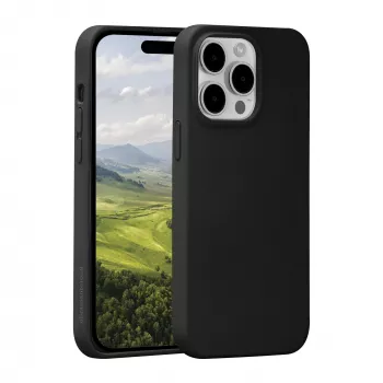 Cover dbramante1928 Monaco iPhone 15 Pro Night Schwarz