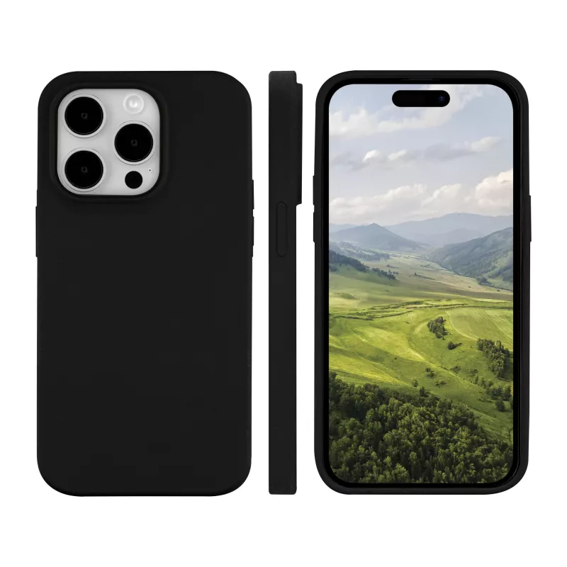 Cover dbramante1928 Monaco iPhone 15 Pro Night Schwarz
