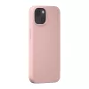 dbramante1928 Monaco Silikonhülle mit MagSafe für iPhone 15 Pink Sand