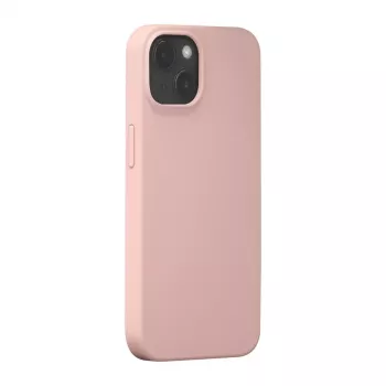 dbramante1928 Monaco Silikonhülle mit MagSafe für iPhone 15 Pink Sand