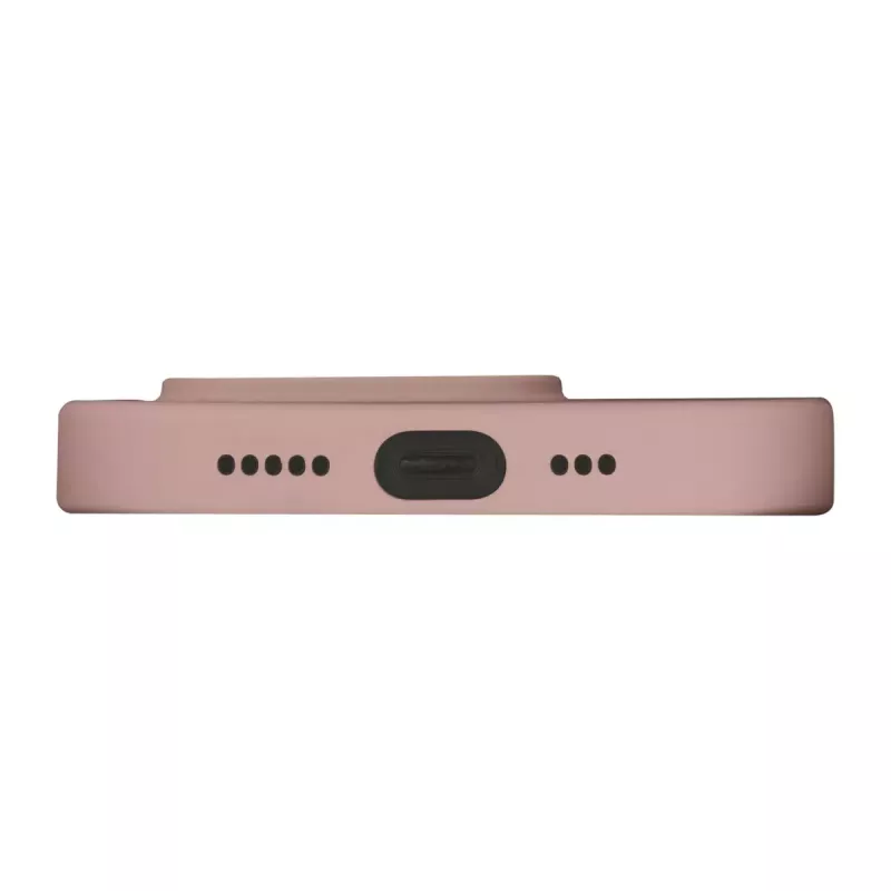 dbramante1928 Monaco Silikonhülle mit MagSafe für iPhone 15 Pink Sand