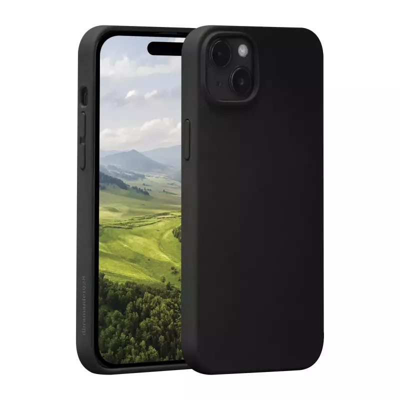 Cover dbramante1928 Monaco iPhone 15 Plus Night Schwarz