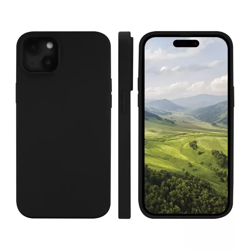Cover dbramante1928 Monaco iPhone 15 Plus Night Schwarz