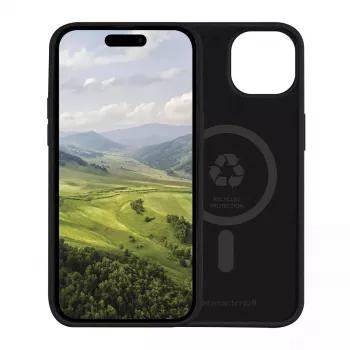 Cover dbramante1928 Monaco iPhone 15 Plus Night Schwarz