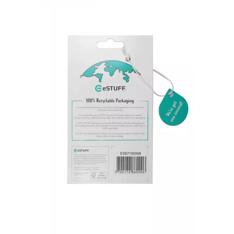 eSTUFF ES67150008 Handyhülle 17 cm (6.7 Zoll) Cover Schwarz